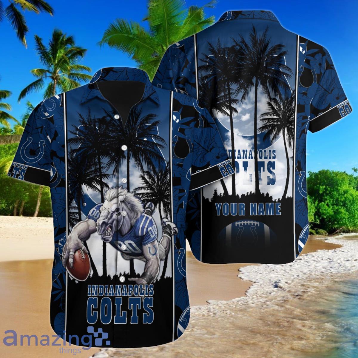 NFL Indianapolis Colts Hawaiian Shirt Summer Ingenious, 54% OFF