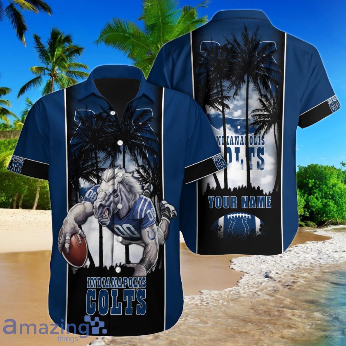 Indianapolis Colts Hawaiian Shirt NFL Football Personalized Cheap