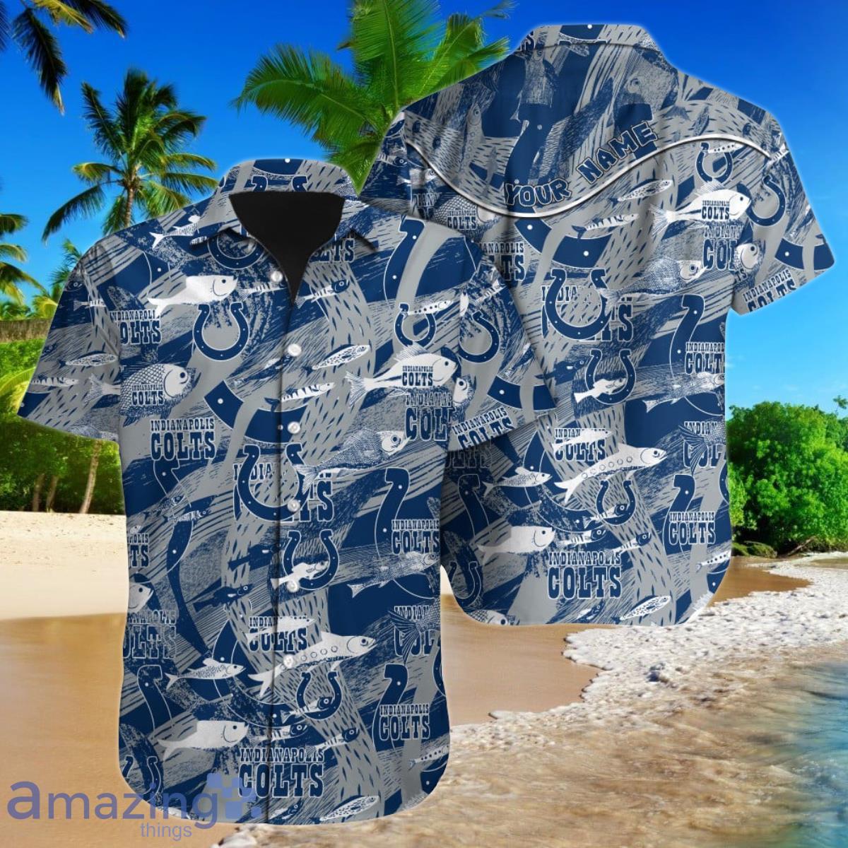 Indianapolis Colts Hawaiian Shirt NFL Football Personalized Cheap