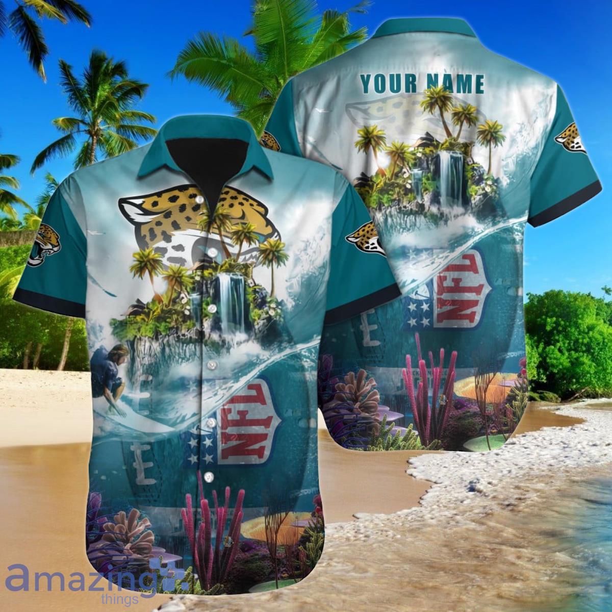 Jacksonville Jaguars NFL Football Custom Name Hawaiian Shirt Best Gift For  Real Fans