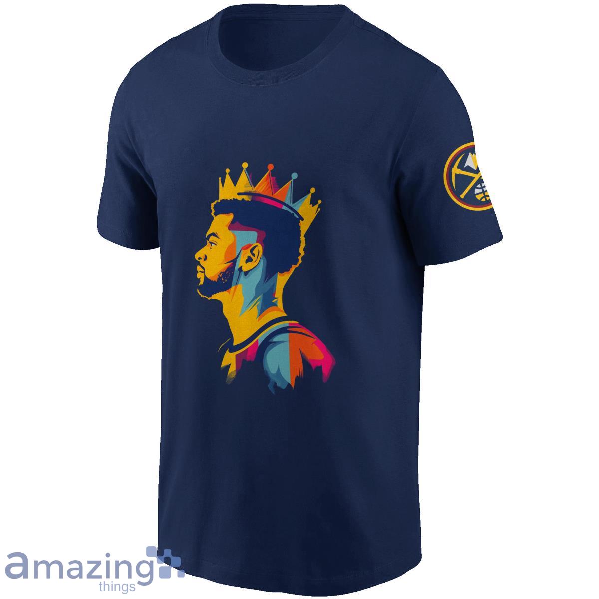 Jamal Murray Number 27 Denver Nuggets 2023 NBA Champions Print T Shirt image Jamal Murray Number 27 Denver Nuggets 2023 NBA Champions Print T-Shirt Product Photo 2