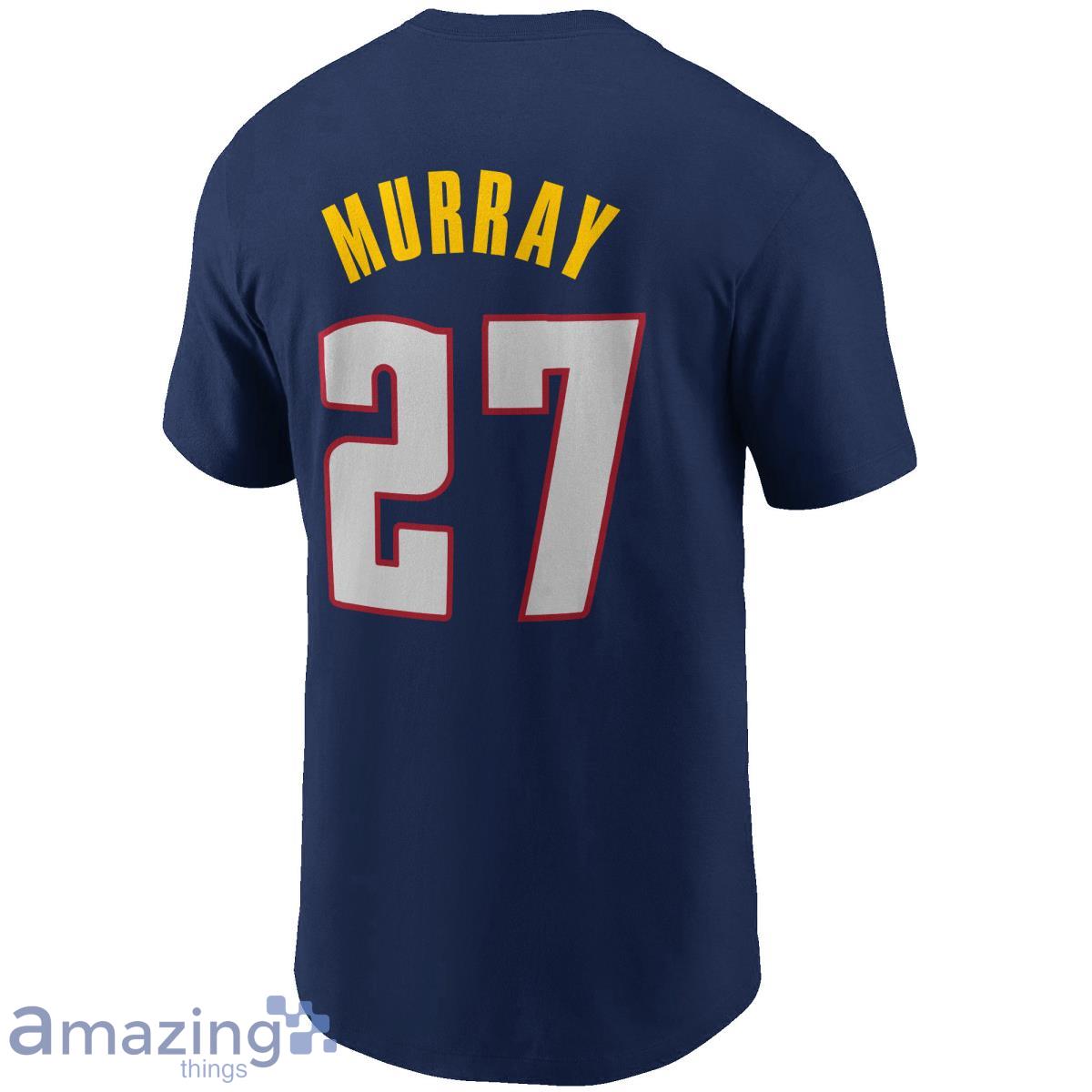 Jamal Murray Number 27 Denver Nuggets 2023 NBA Champions Print T Shirt image Jamal Murray Number 27 Denver Nuggets 2023 NBA Champions Print T-Shirt Product Photo 3