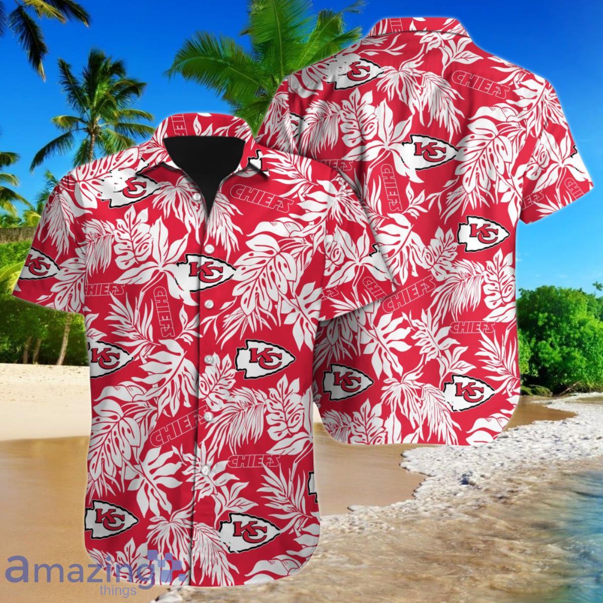 Kansas City Chiefs NFL Design 1 Beach Hawaiian Shirt Men And Women