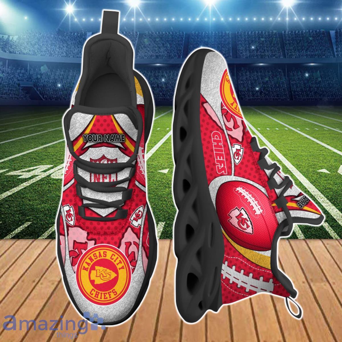 Kansas City Chiefs NFL Clunky Sneakers Max Soul Shoes - Growkoc