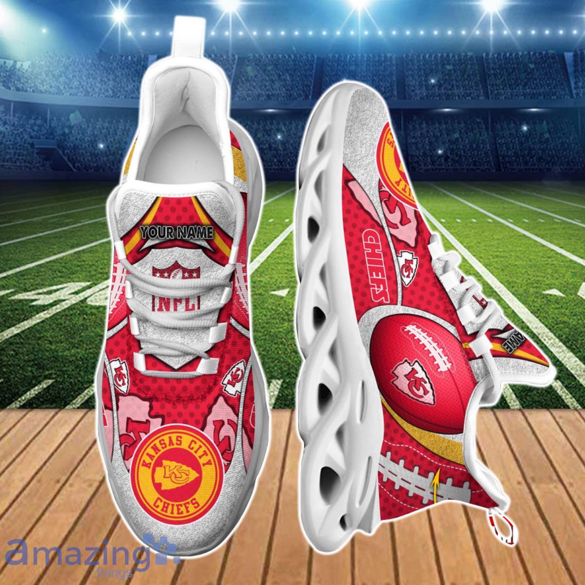 Kansas City Chiefs NFL Clunky Sneakers Max Soul Shoes - Growkoc