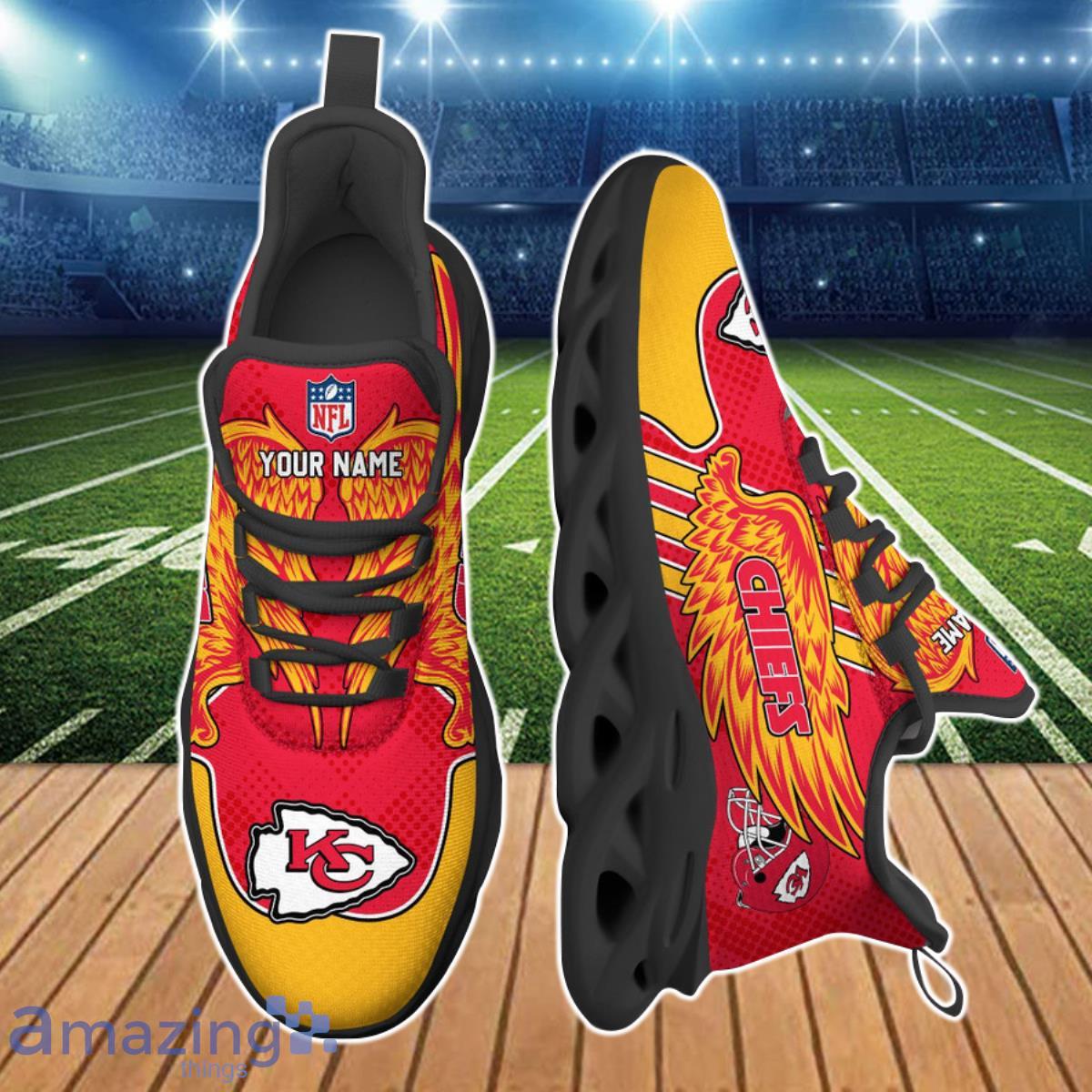 Kansas City Chiefs NFL Clunky Max Soul Shoes Custom Name Unique Gift For  Real Fans