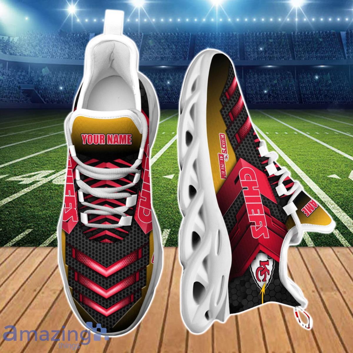 Kansas City Chiefs NFL Max Soul Shoes Custom Name image Kansas City Chiefs NFL Max Soul Shoes Custom Name Product Photo 4