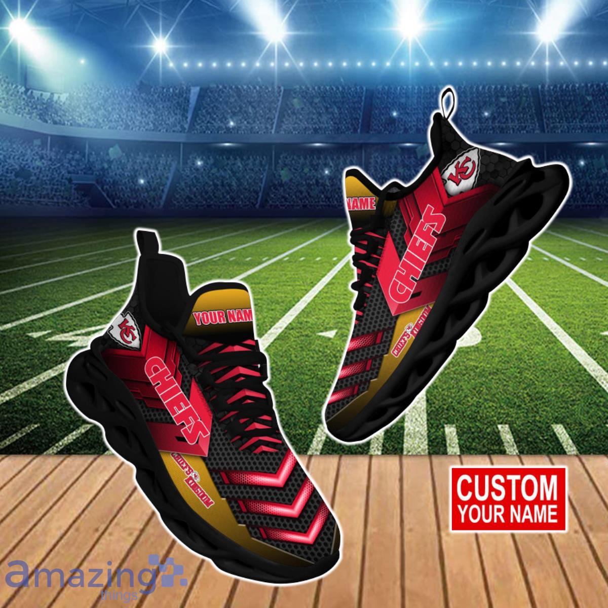 Customizing Nike Football Cleats For A Kansas City Chiefs NFL