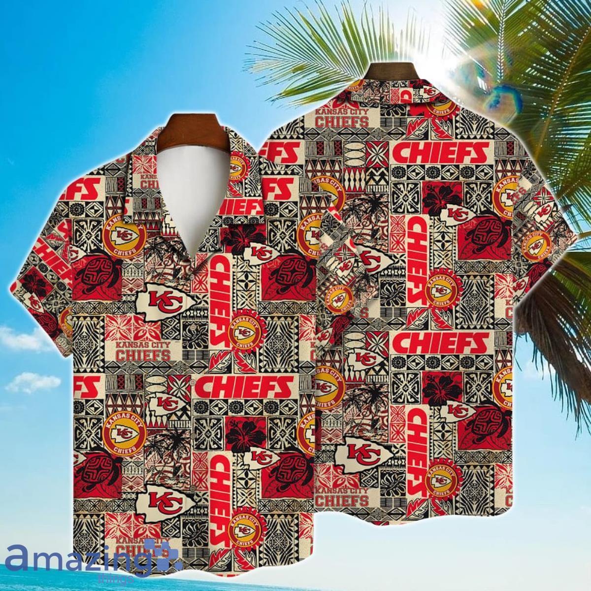 Kansas City Chiefs 2023 AOP Hawaiian Shirt Style 6 For Men And