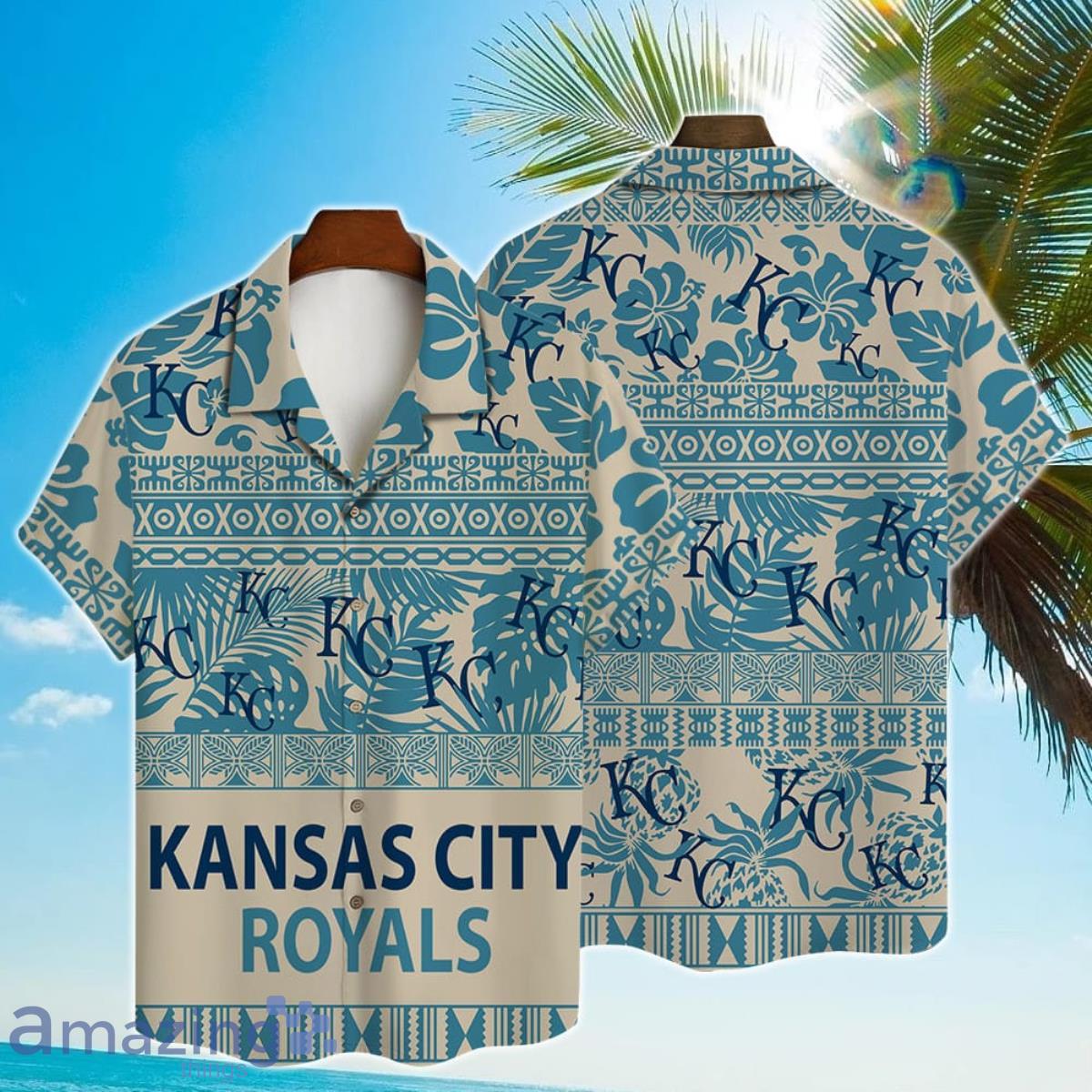 Kansas City Royals Major League Baseball MLB 2023 AOP Hawaiian Shirt