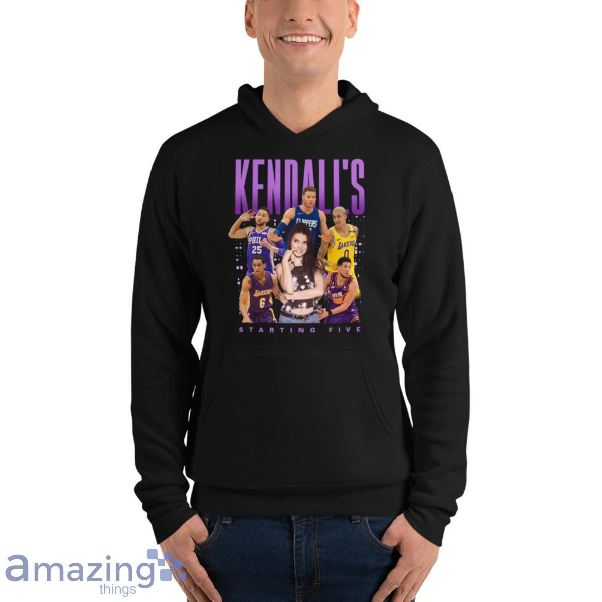 Kendalls Starting Five Basketball Shirt image Kendalls Starting Five Basketball Shirt - Unisex Fleece Pullover Hoodie