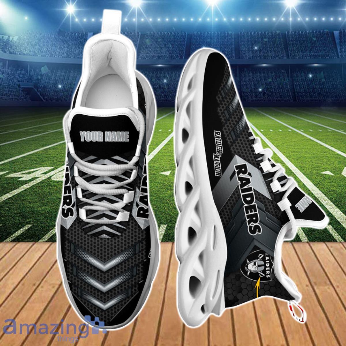 UP TO 20% OFF] Personalized Las Vegas Raiders Raider Nation Max Soul Shoes