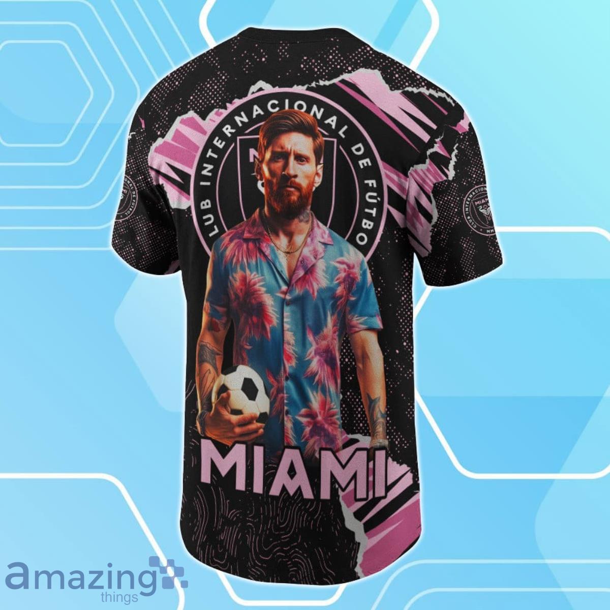 Lionel Messi Club Internacional De Futbol Miami 3D Shirt For Fans Product Photo 2