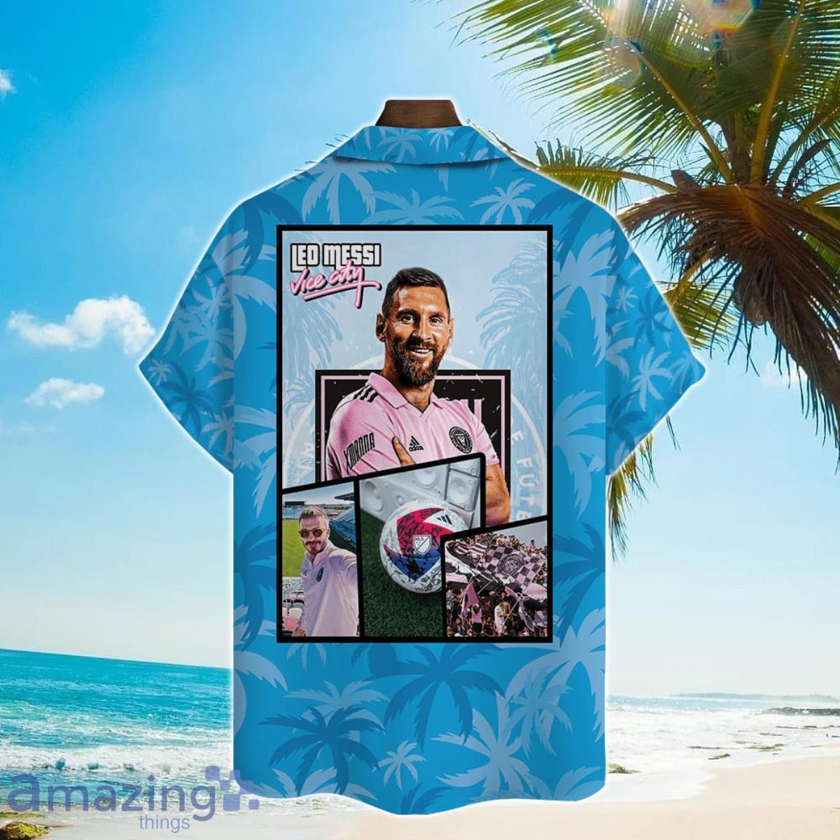 Cheap Palm Tree Inter Miami Leo Messi Hawaii Shirt, New Inter