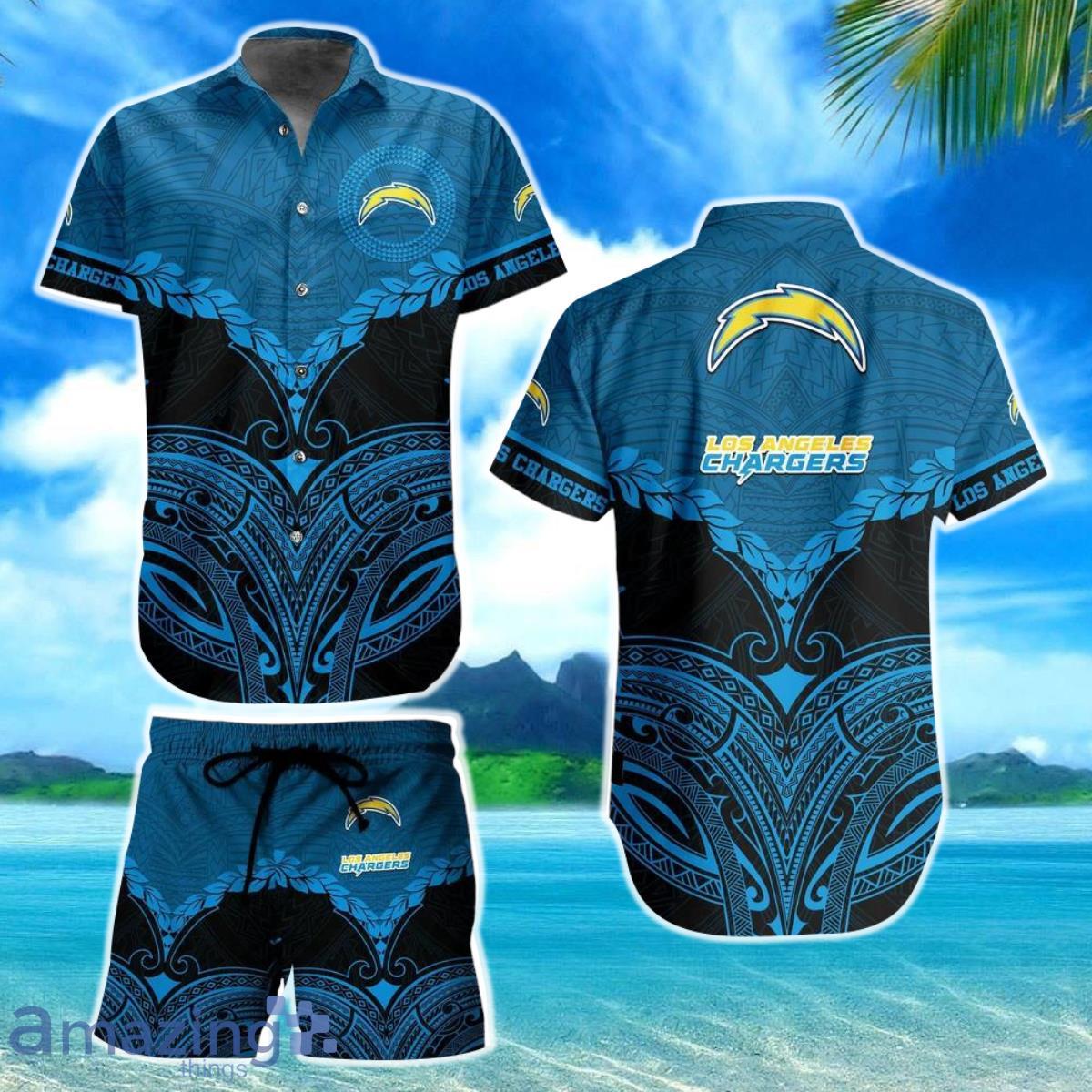 NFL Los Angeles Chargers Hawaiian Shirt Best Gift For Fans Men Women