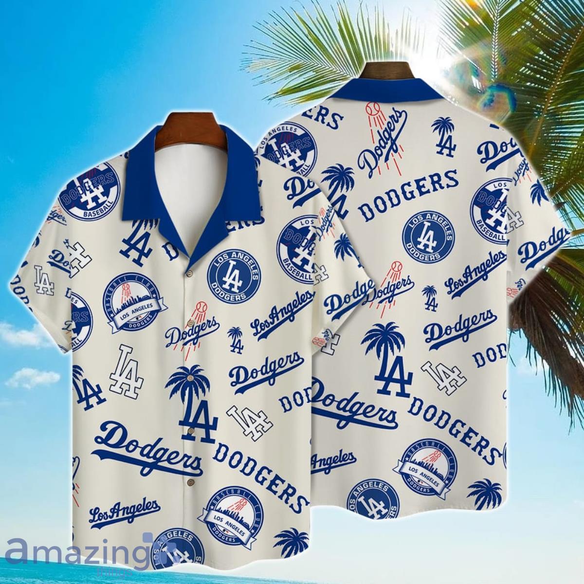 Los Angeles Dodgers Major League Baseball 3D Print Hawaiian Shirt