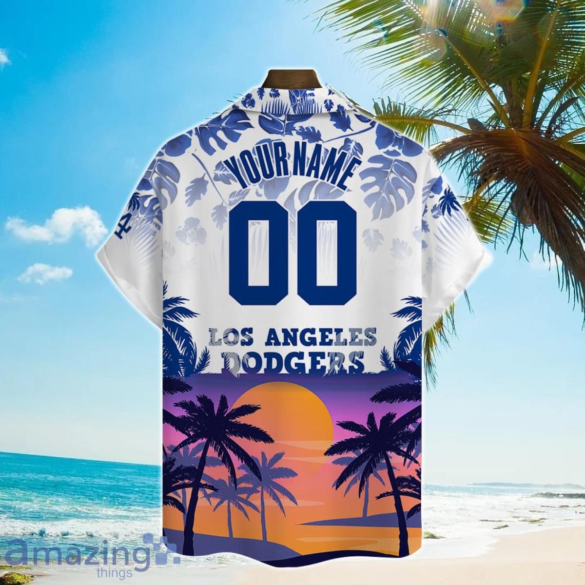 Los Angeles Dodgers Major League Baseball MLB 3D Print Hawaiian Shirt