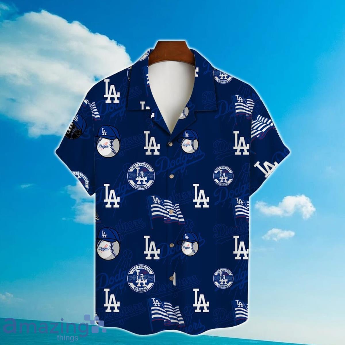 Los Angeles Dodgers Major League Baseball 3D Print Hawaiian Shirt