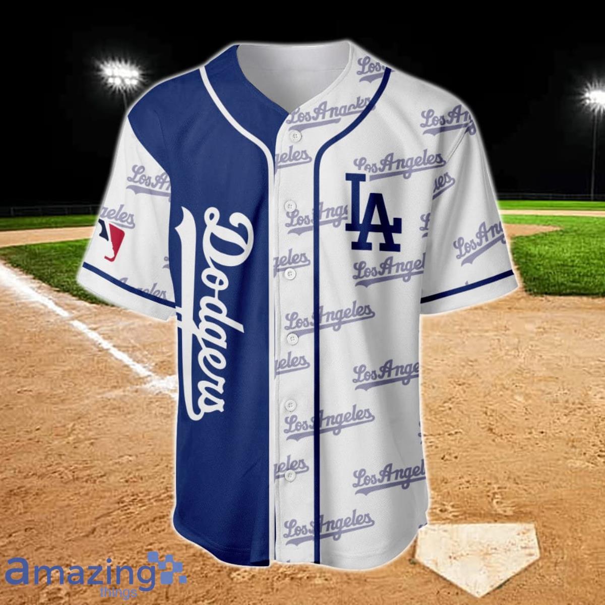 Los Angeles Dodgers Premium MLB Jersey Shirt Custom Number And