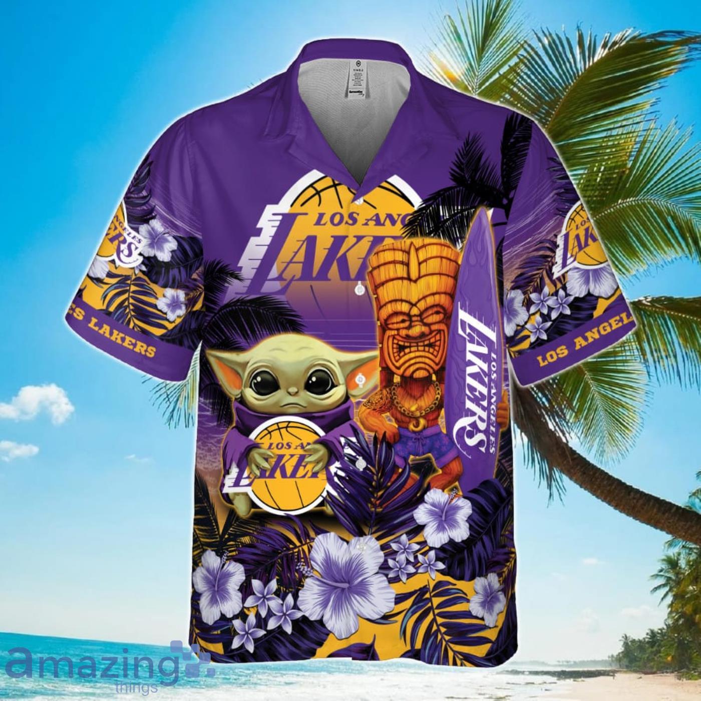 Los Angeles Lakers National Basketball Association 2023 Hawaiian Shirt For  Men Women