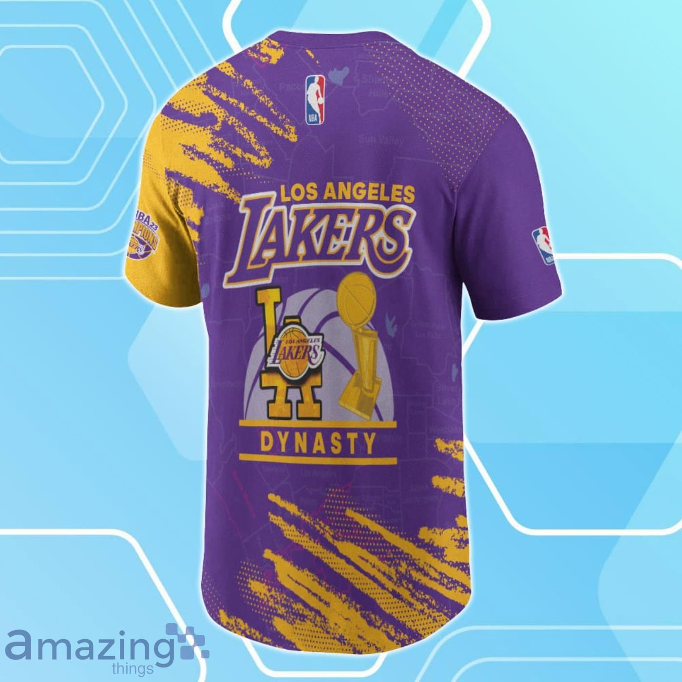 Los Angeles Lakers Dynasty National Basketball Association 2023 3D