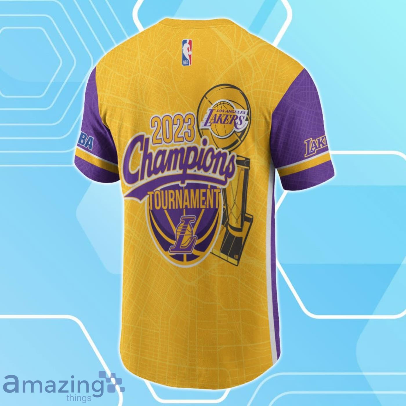 Los Angeles Lakers Dynasty National Basketball Association 2023 3D T-Shirt