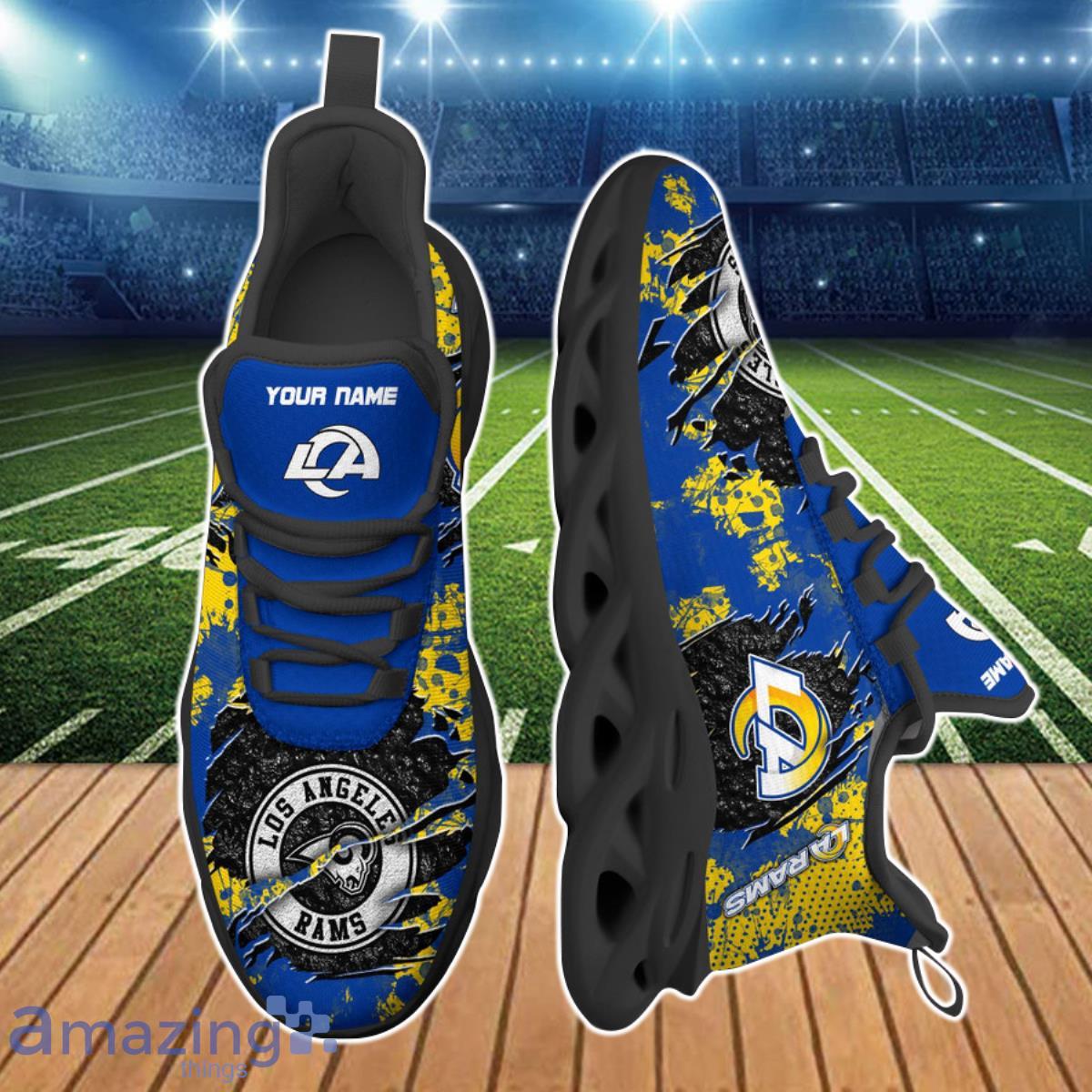 Los Angeles Rams NFL Clunky Max Soul Shoes Custom Name Ideal Gift For Men And Women Fans Product Photo 2