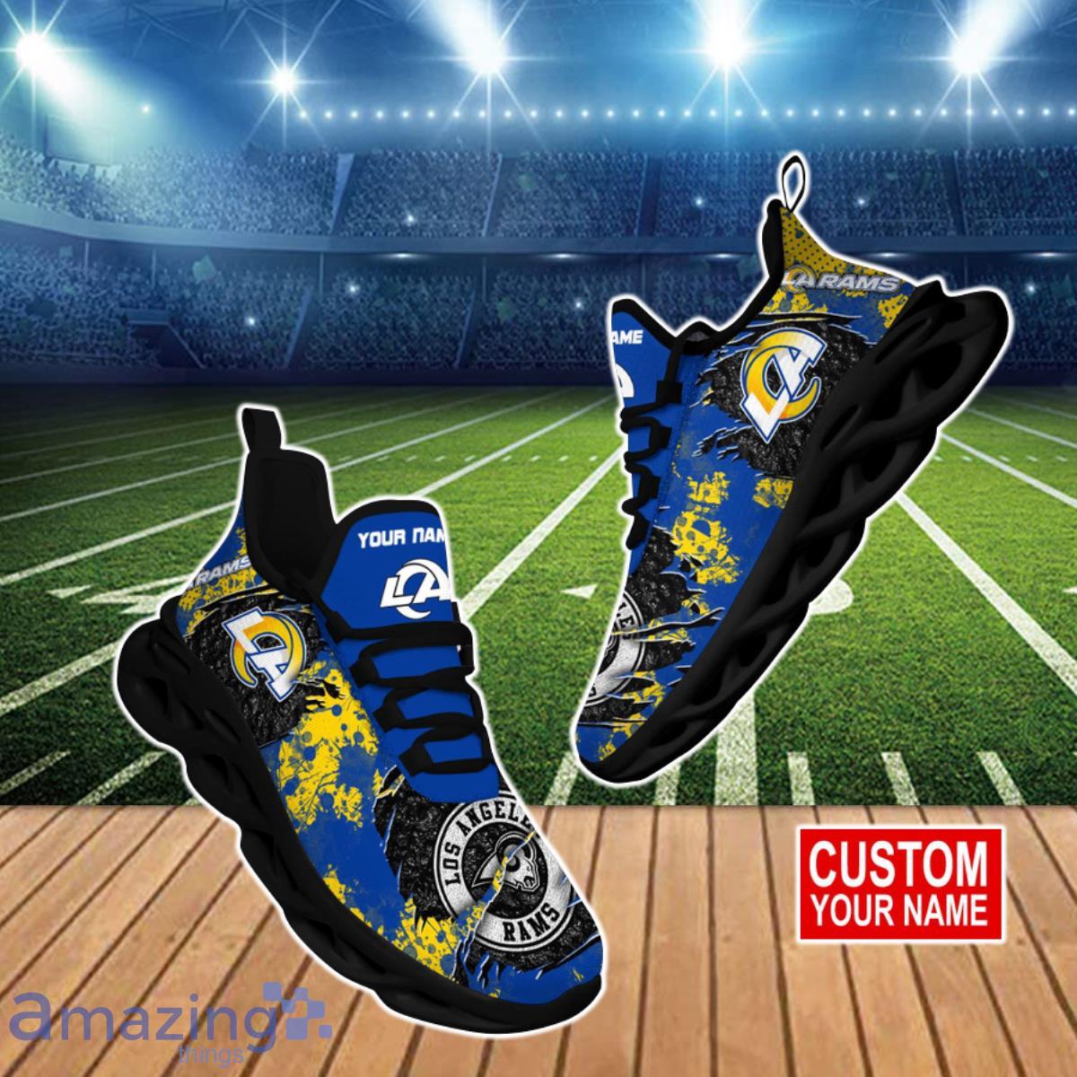 Los Angeles Rams NFL Clunky Max Soul Shoes Custom Name Ideal Gift For Men And Women Fans Product Photo 1