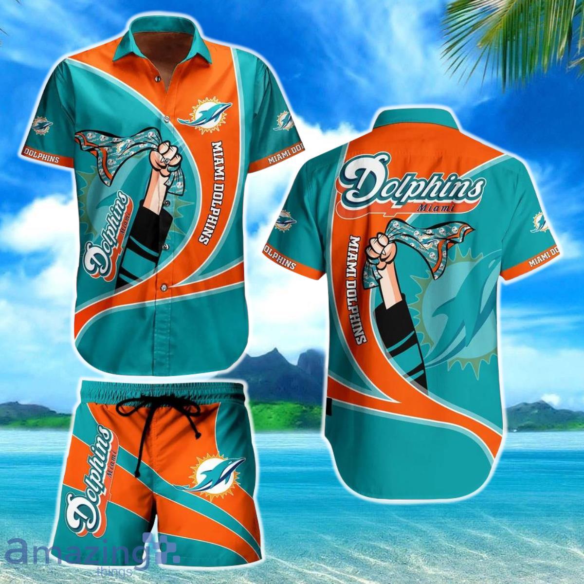 Cute Miami Dolphins Hawaiian Shirt 06 American Football Hawaiian