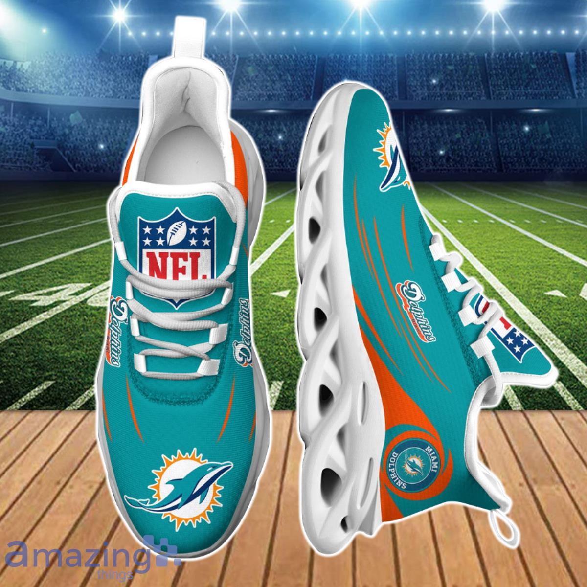 Miami Dolphins NFL Max Soul Shoes Product Photo 2