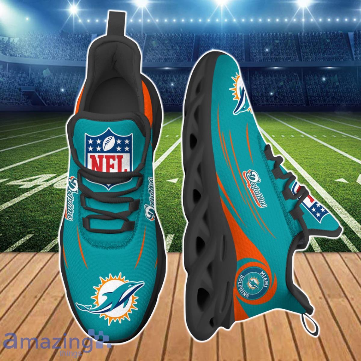 Miami Dolphins NFL Max Soul Shoes Product Photo 1