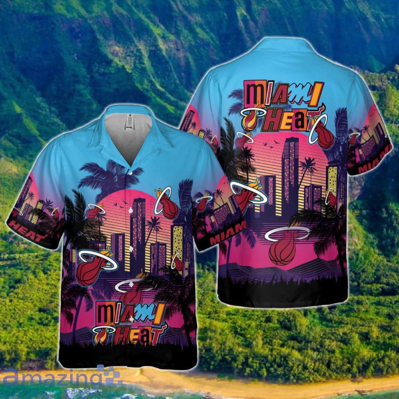 Miami Heat National Basketball Association 2023 Cheap Hawaiian