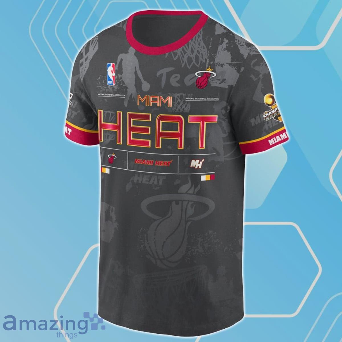 Miami Heat National Basketball Association 3D Shirt For Fans Product Photo 2