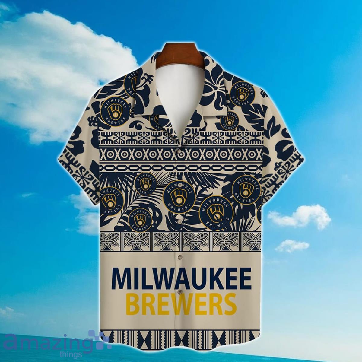 Milwaukee Brewers Nationals MLB 2023 Hawaiian Shirt For Men Women