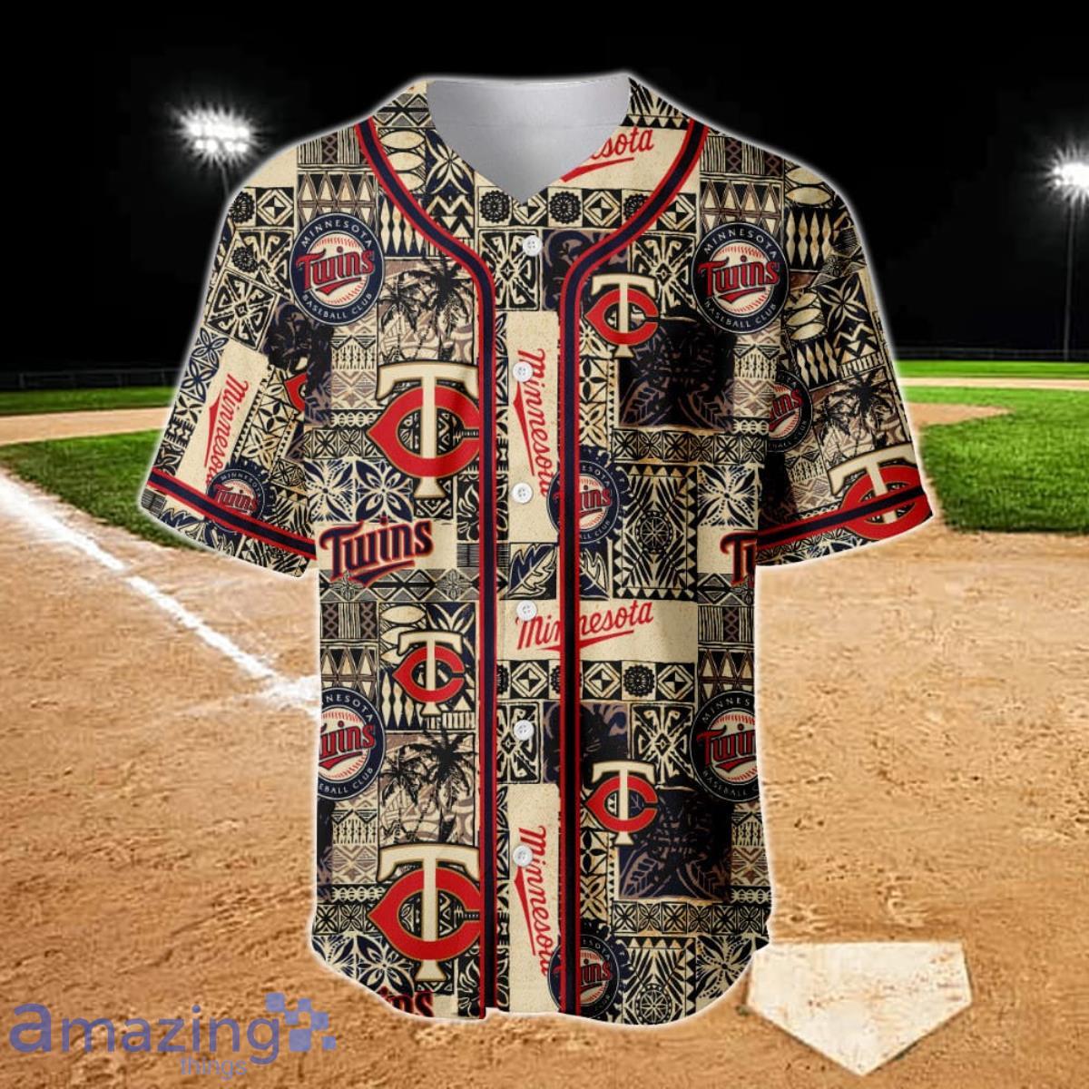 Minnesota Twins - Major League Baseball AOP Baseball Jersey Product Photo 2