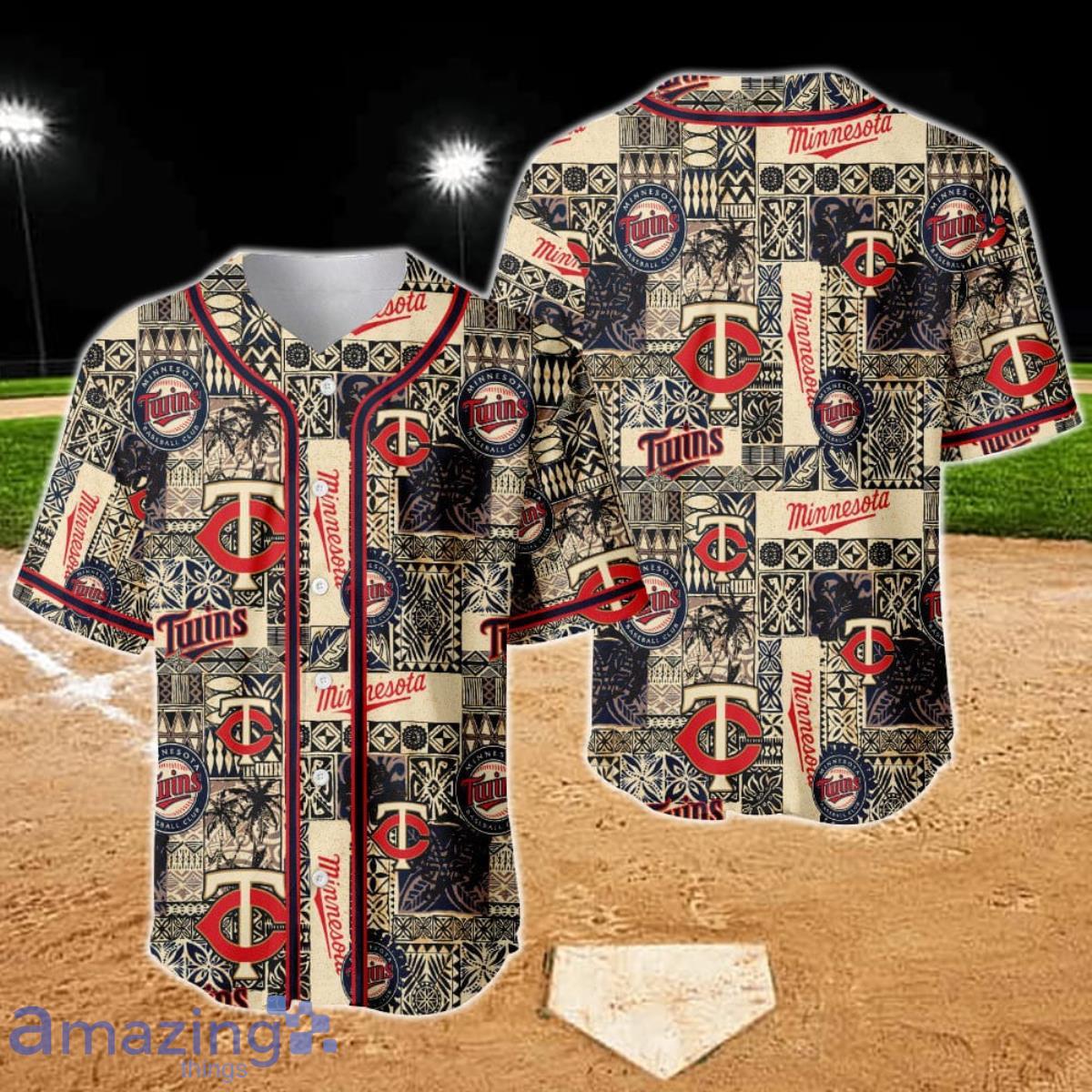 Minnesota Twins - Major League Baseball AOP Baseball Jersey Product Photo 1