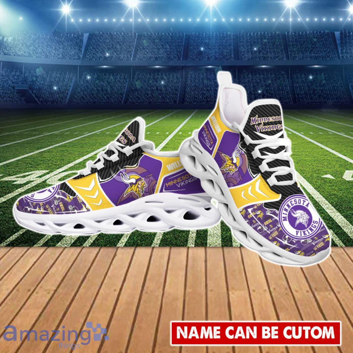 Minnesota Vikings NFL Clunky Max Soul Shoes Custom Name Unique Style For Fans image Minnesota Vikings NFL Clunky Max Soul Shoes Custom Name Unique Style For Fans Product Photo 3