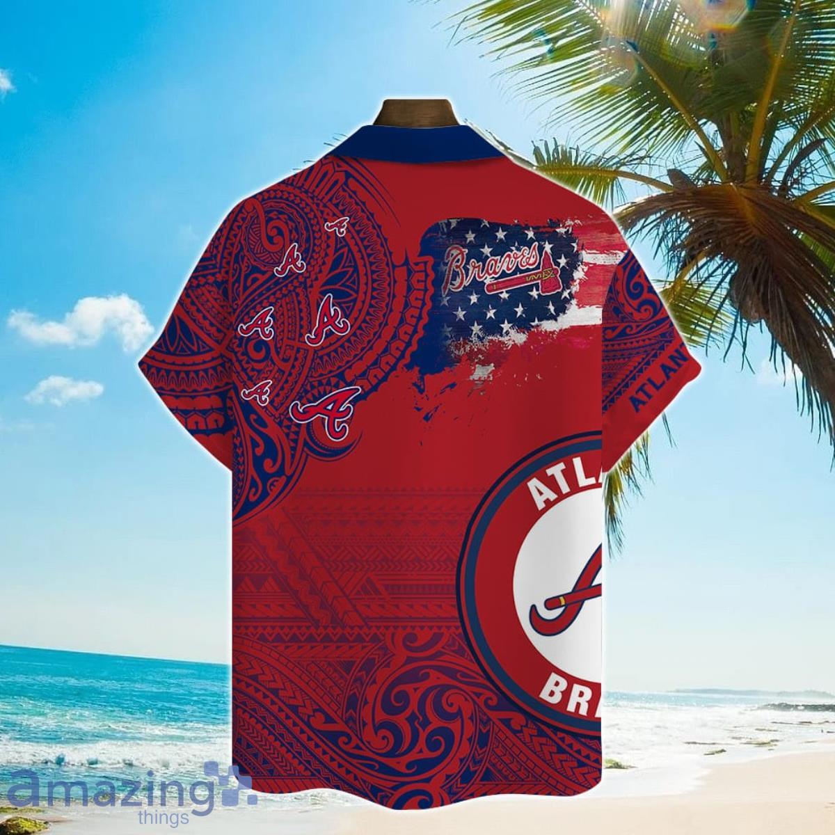 Atlanta Braves Major League Baseball MLB 3D Hawaiian Shirt For Real Fans