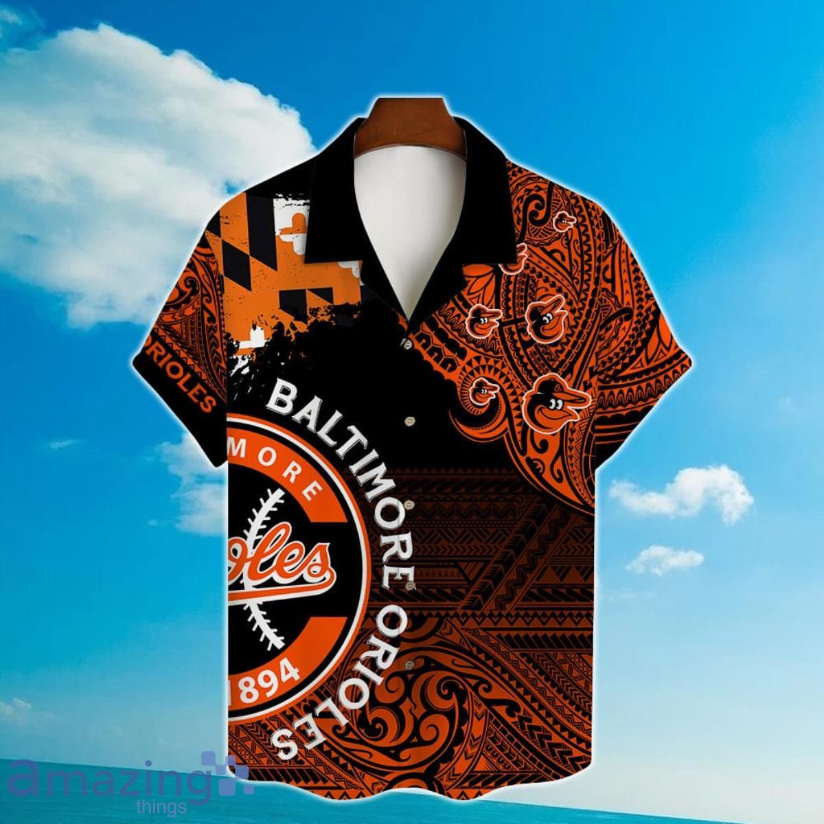 MLB Baltimore Orioles Major League Baseball 3D Print Hawaiian Shirt For Real Fans Product Photo 2