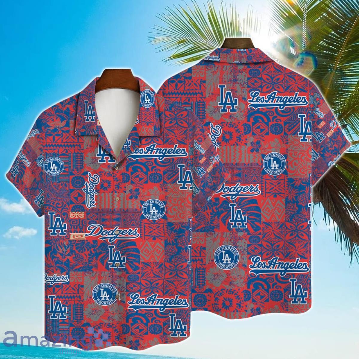 MLB Los Angeles Dodgers Major League Baseball 3D Hawaiian Shirt For Fans Product Photo 1