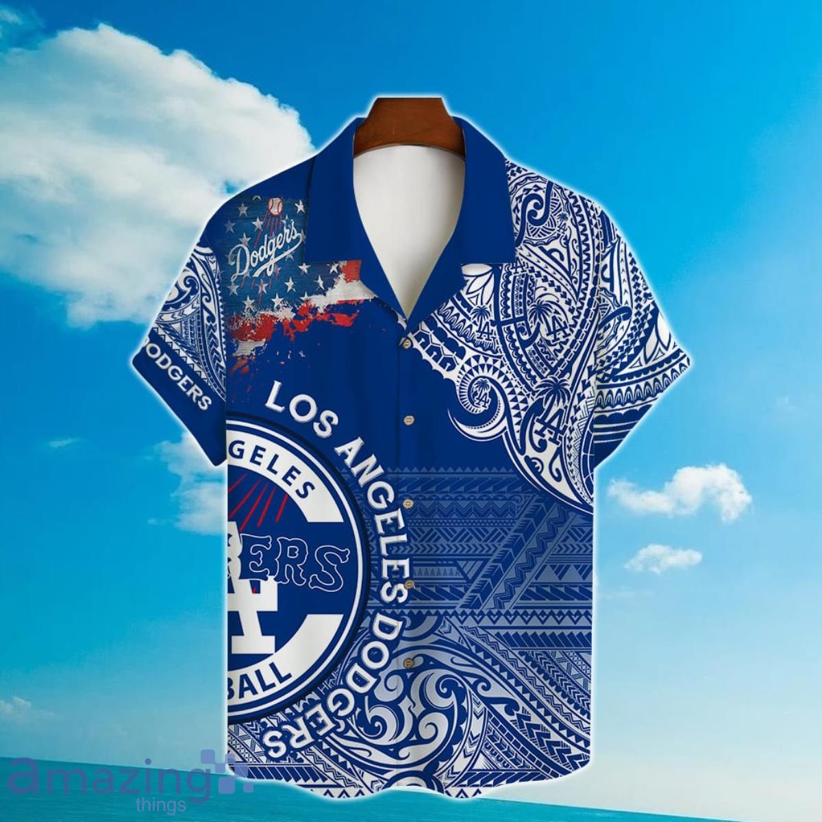 Los Angeles Dodgers Lover Major League Baseball 3D Print Hawaiian