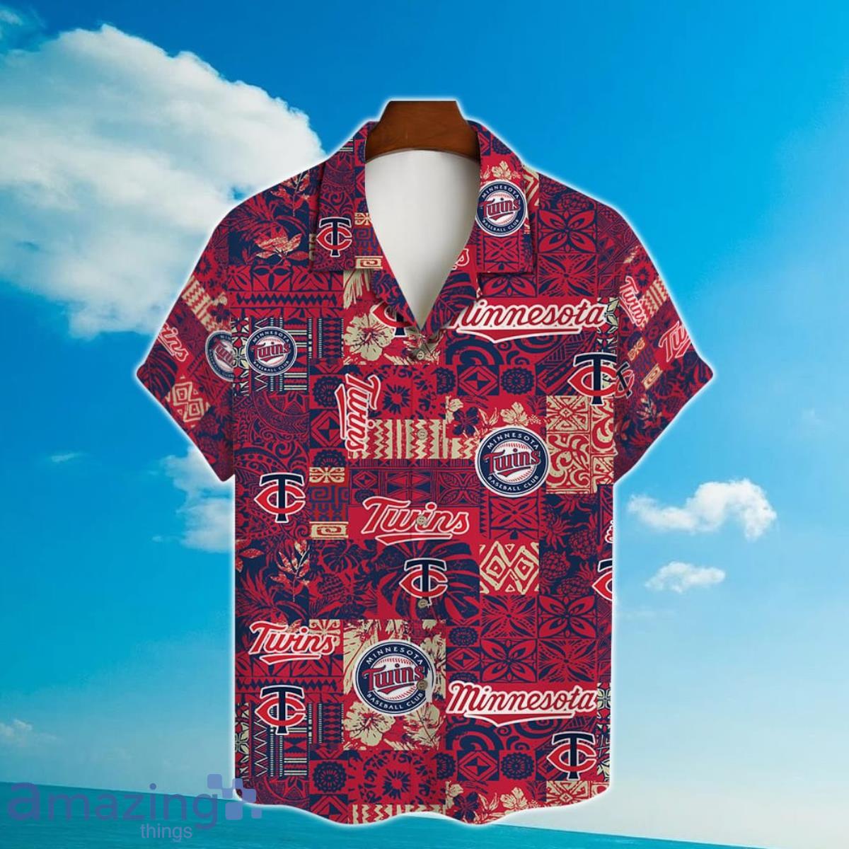 MLB Minnesota Twins Major League Baseball 3D Print Hawaiian Shirt For Men  Women