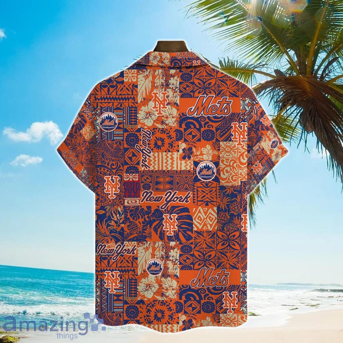 New York Mets Major League Baseball 3D Print Hawaiian Shirt Gift