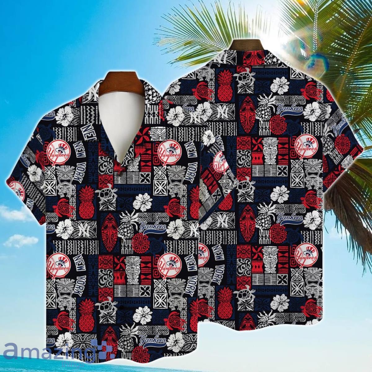 New York Yankees Major League Baseball MLB 3D Hawaiian Shirt For