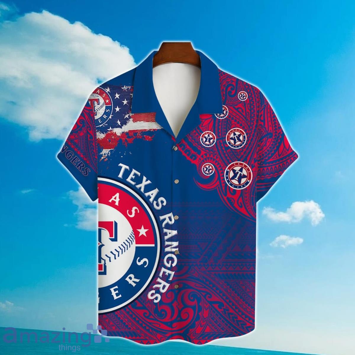 Texas Rangers Major League Baseball 3D Print Hawaiian Shirt SH1ML V2 -  Chilasport.com in 2023