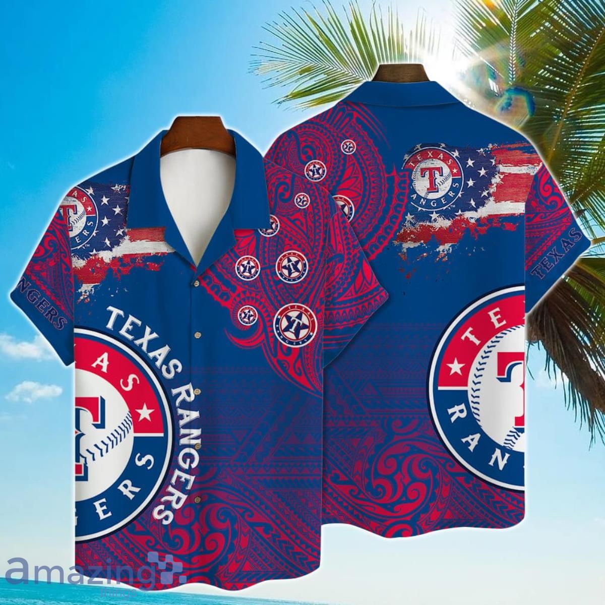Texas Rangers Major League Baseball 3D Print Hawaiian Shirt SH1ML V2 -  Chilasport.com in 2023