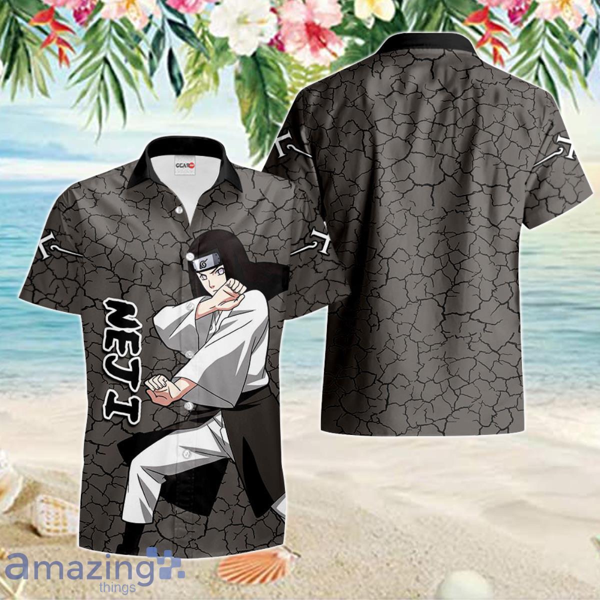 Neji Hyuga Hawaiian Shirt Anime Merch Clothes Special Gift For Men Women