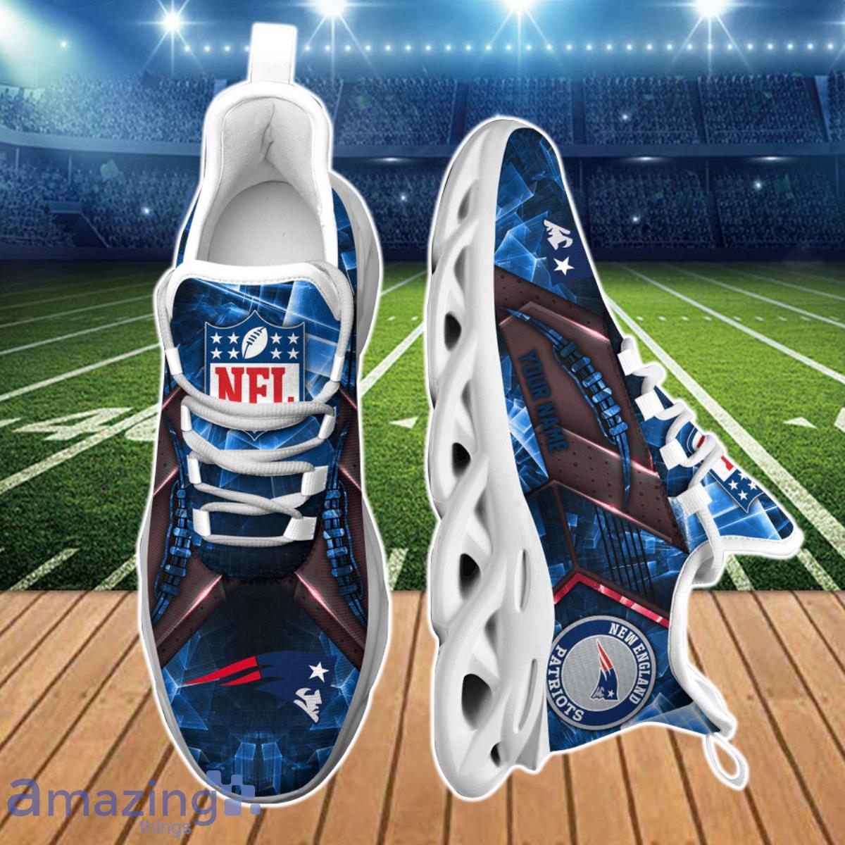 New England Patriots Air Jordan 13 Sneakers Shoes Custom Name Personalized  Gifts