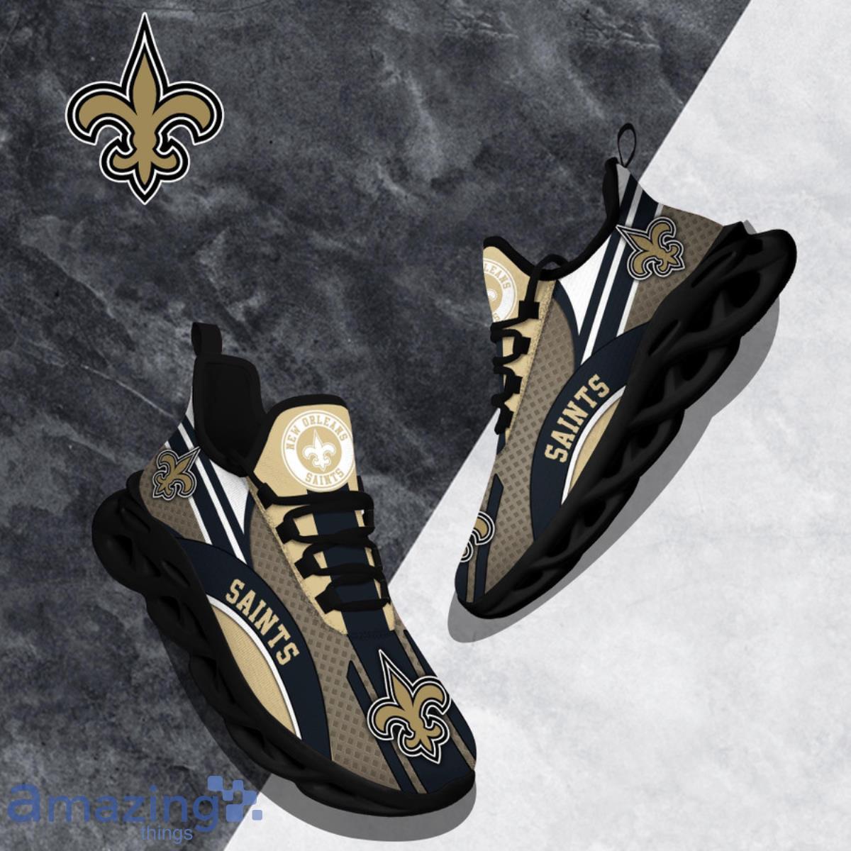 New Orleans Saints NFL Clunky Max Soul Shoes Custom Name Ideal Gift For True Fans Product Photo 1