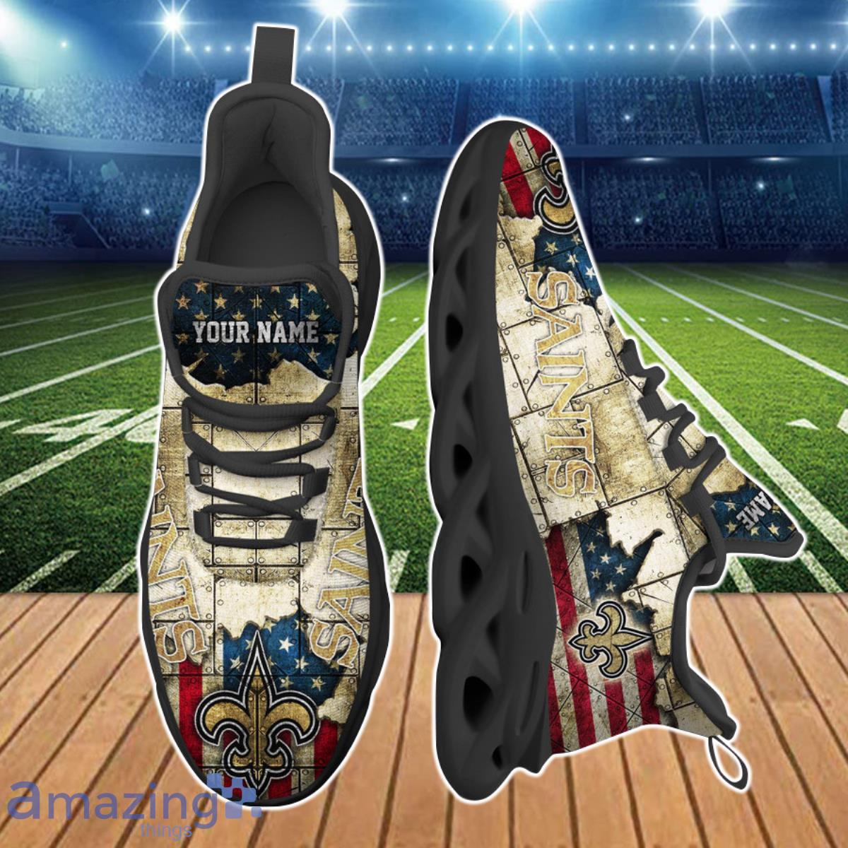 New Orleans Saints NFL Clunky Max Soul Shoes Custom Name Unique Gift For  Real Fans